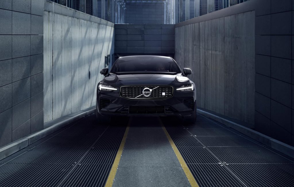 Volvo kjører opp rampe