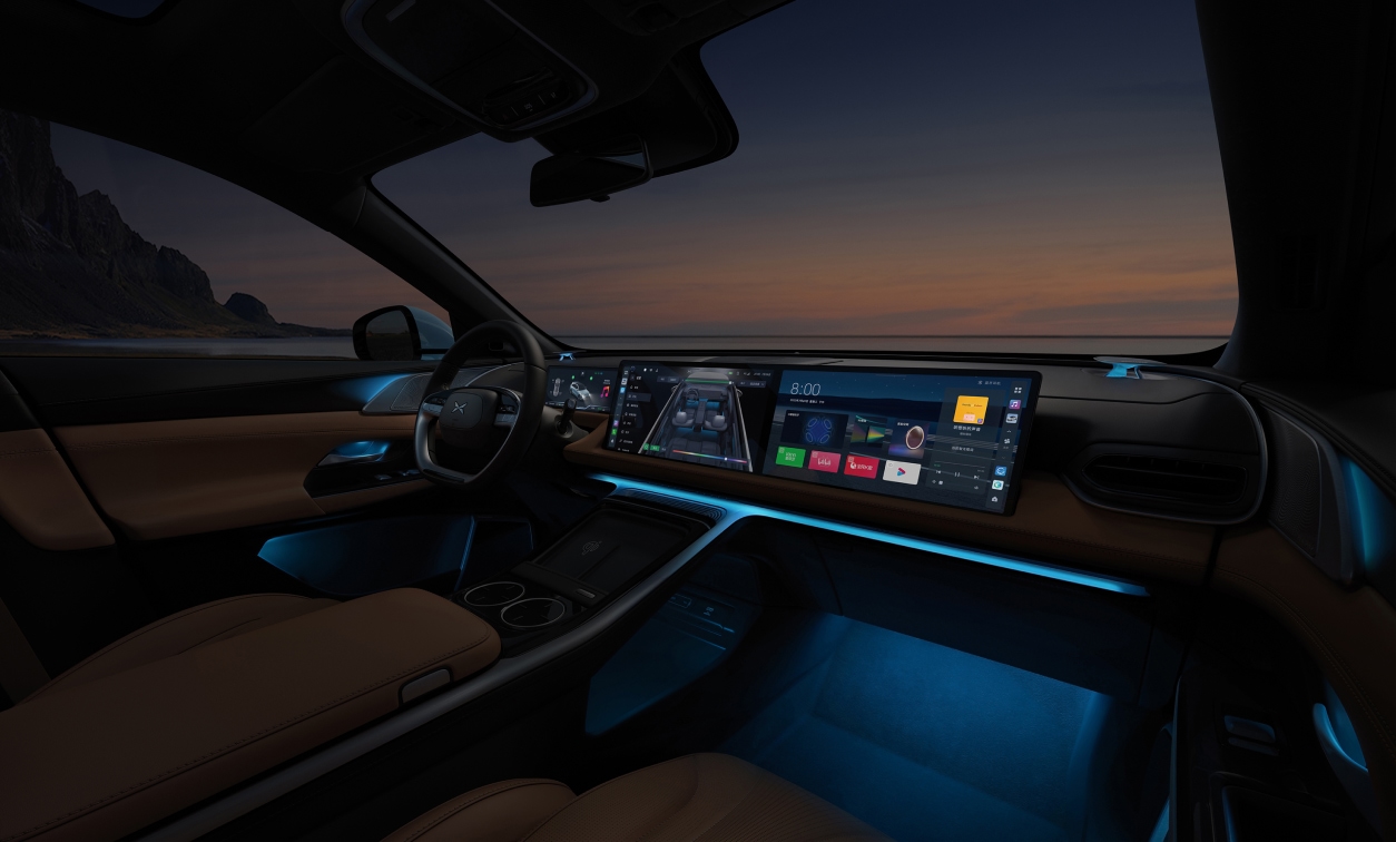 Interiøret i XPeng G9